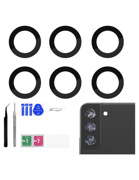 Reemplazo Lente Cámara Trasera Samsung Galaxy S22 5G - 2 Piezas