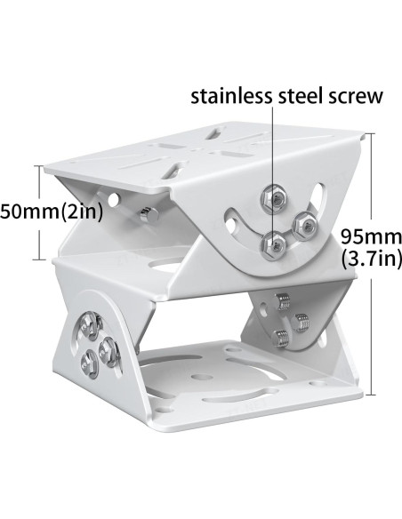 Soporte Universal ZT-NET para Cámara de Seguridad Ajustable 3 Ejes