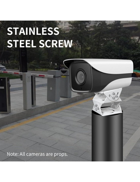 Soporte Universal ZT-NET para Cámara de Seguridad Ajustable 3 Ejes