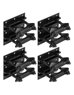 Kit de Montaje en Poste UVKDEENK - 4 Soportes para Antena 6.78 cm