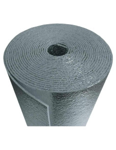 Aislamiento Reflectante Ducto HVAC R-8 Espuma Doble Cara 0.3x3.05m