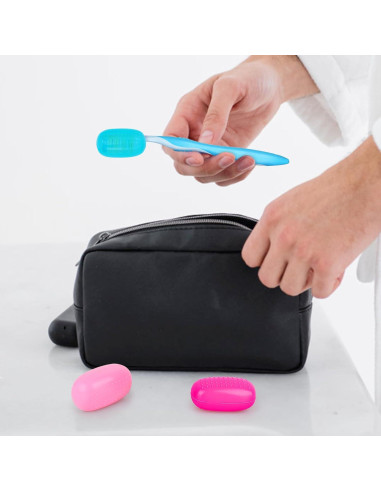 Cubiertas de Cabeza de Cepillo de Dientes Hxezoc - 6 Piezas Silicona