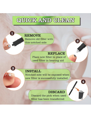 Filtros Cerustop de Cera Phonak 80 Pcs para Audífonos