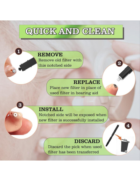 Filtros Cerustop de Cera Phonak 80 Pcs para Audífonos