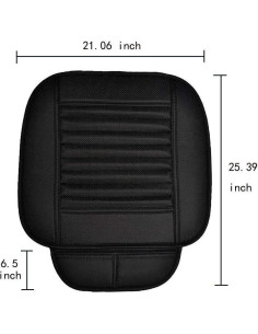 Funda de Asiento de Coche Big Ant 1 Pack Transpirable Negro 2