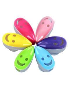 VADOO 6 Tapas de Cepillo de Dientes con Ventosa - Protector Portátil