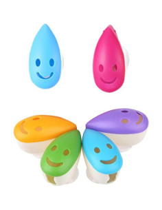 VADOO 6 Tapas de Cepillo de Dientes con Ventosa - Protector Portátil 2