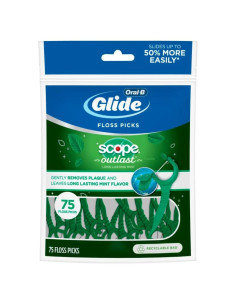 Palillos de Hilo Dental Oral-B Glide Sabor Scope 75 Unidades