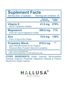 Suplemento Prostático Hallprost Ultra - 120 Cápsulas 2