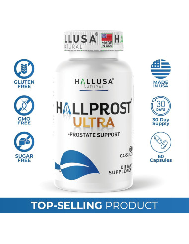 Suplemento Prostático Hallprost Ultra - 120 Cápsulas