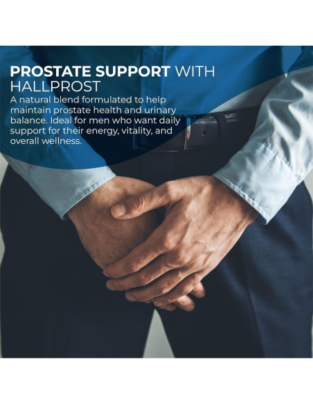 Suplemento Prostático Hallprost Ultra - 120 Cápsulas
