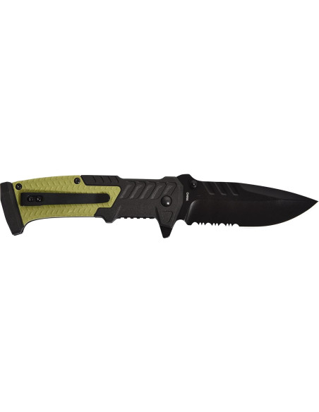 Cuchillo Plegable S-TEC TS014 Verde OD 20.96 cm Acero Inoxidable