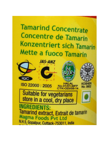 Concentrado de Tamarindo Tamicon 300 g | Pasta Dulce y Ácida