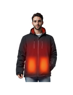 Chaqueta Calefaccionada SAVIOR HEAT Hombre Impermeable 10h