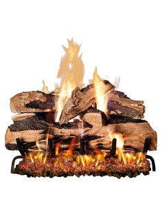 Conjunto de troncos de gas 45 cm RealFyre con quemador G45