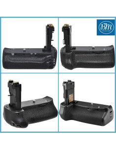 Empuñadura de Batería BG-E14 para Canon EOS 70D/80D/90D + 2 Baterías LP-E6 2
