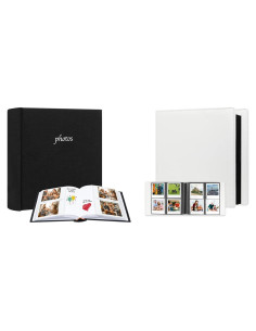 Álbum de Fotos Veicevol Negro para Fujifilm Instax y Polaroid