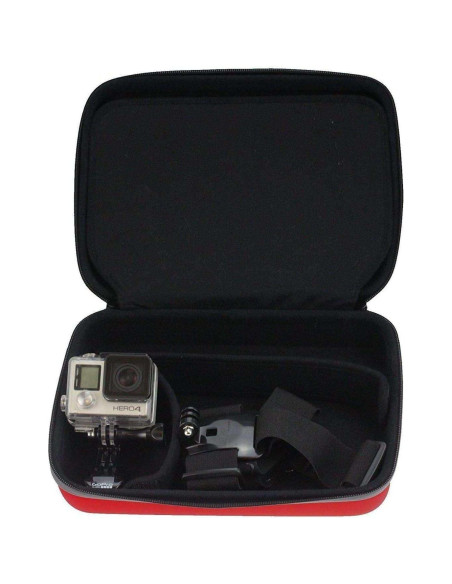 Funda Dura Navitech Roja para Cámara de Acción Midland H9 Funda Dura Navitech Roja para Cámara de Acción Midland H9