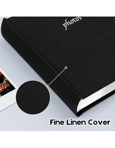 Álbum de Fotos Veicevol Negro para Fujifilm Instax y Polaroid