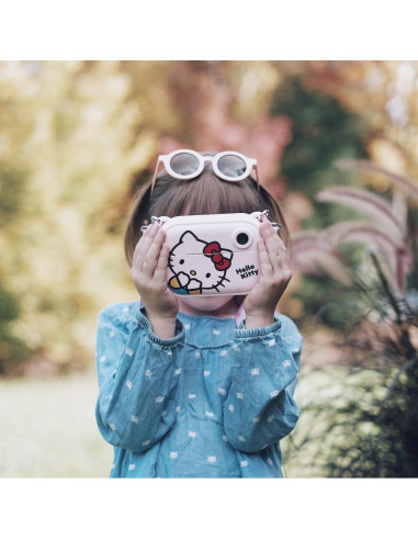 Cámara Digital Instantánea Hello Kitty Modelo P + 2 Juegos de Recarga