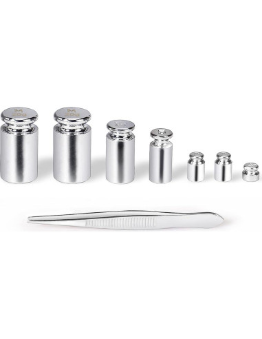 Conjunto de Pesas de Calibración 7 PCS ACCT para Balanza Digital