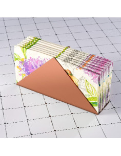 Soporte para Servilletas de Acero Inoxidable Rosa Oro Lidwot 2