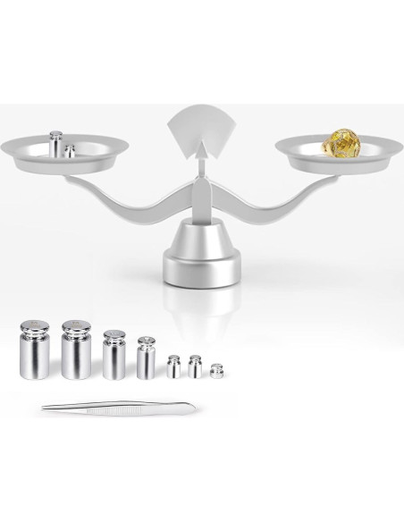 Conjunto de Pesas de Calibración 7 PCS ACCT para Balanza Digital