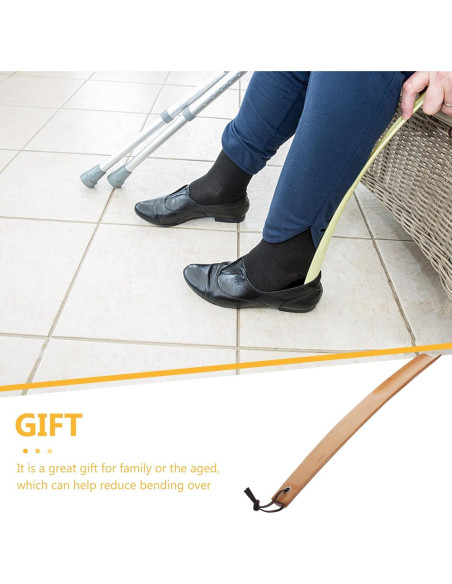 Cuchara de Zapato de Madera Artibetter 38cm Mango Largo