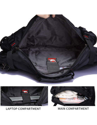 Mochila de Viaje KAKA 30L Resistente al Agua para Hombres y Mujeres