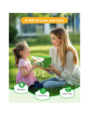 Set de Jardinería para Niños Grenebo 8 Piezas Amarillo