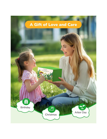 Set de Jardinería para Niños Grenebo 8 Piezas Amarillo