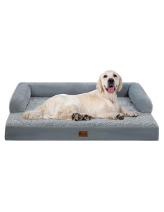 Cama ortopédica para perros grandes Casa Paw X-Large Gris