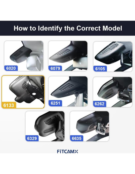 Cámara de Tablero Fitcamx 4K Doble para Mercedes-Benz GLC 300