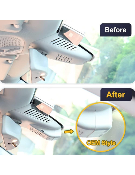 Cámara de Tablero Fitcamx 4K Doble para Mercedes-Benz GLC 300