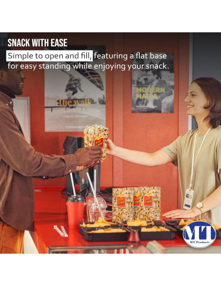 Bolsas de Palomitas MT Products 70.87 g - Paquete de 50 Unidades