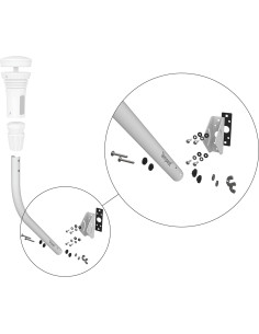 Soporte Universal Tempest para Estación Meteorológica Exterior 2