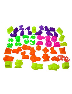 Conjunto de Moldes de Arena Deluxe Bo-Toys 50 Piezas
