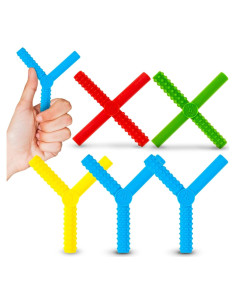 Gafly Juguetes Masticables Sensoriales - Paquete de 5 Unidades