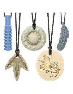 Juguetes Sensoriales Masticables MISSLILI - Set de 5 Silicona