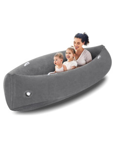 Silla Sensorial Inflable Namalu 203 cm Gris para Niños