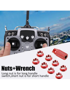 Tuerca de Interruptor de Control Dilwe para Radio Futaba JR 2