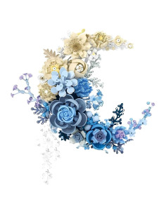 Juego de Construcción de Flores Luna Azul Speycer 935 Piezas