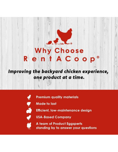 Alimentador RentACoop Chick2Chicken 1.13kg Libre de BPA