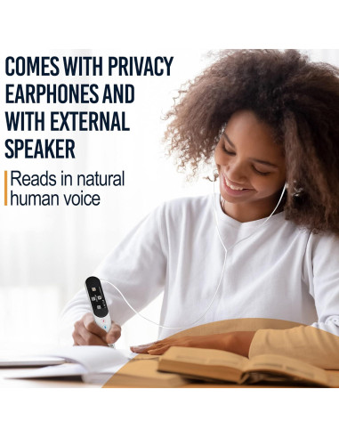 Lápiz Tutor de Lectura Rocket SmartPens4U - Escáner OCR Dislexia