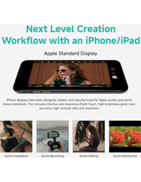 Accsoon SeeMo 4K Adaptador HDMI para iPhone y iPad