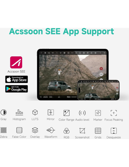 Accsoon SeeMo 4K Adaptador HDMI para iPhone y iPad