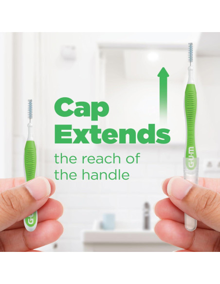 GUM Proxabrush Go-Betweens Ajustado - Cepillos Interdentales 10ct