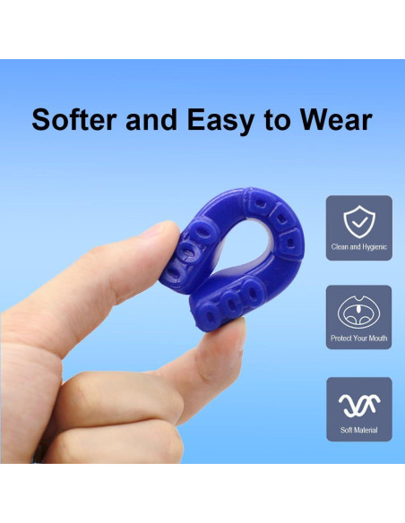 Protector Bucal Deportivo SHENGYIYISHENG 8 Pcs Silicona