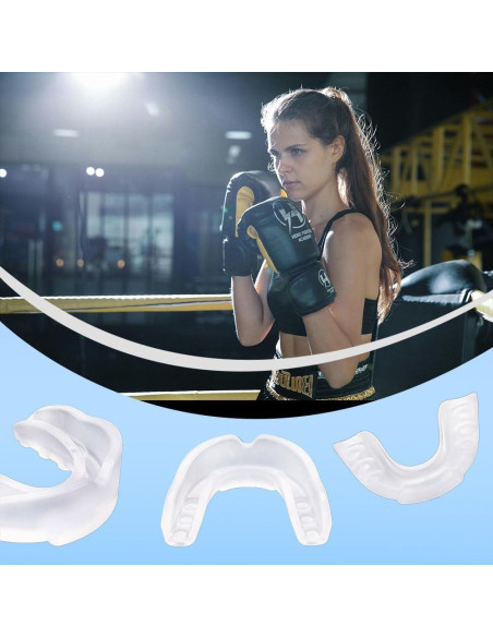 Protector Bucal Deportivo SHENGYIYISHENG 8 Pcs Silicona