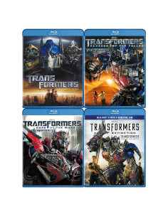 Colección Blu-ray 4 películas Transformers - PG-13